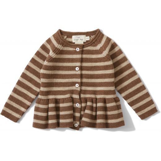 CARDIGAN MEO - ALMOND