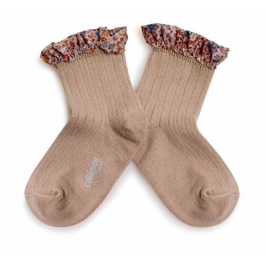 CHAUSSETTES CHARLOTTE - PETITE TAUPE