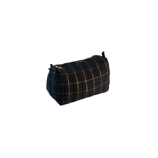 TROUSSE DE TOILETTE LUREX CARBONE - GRAND