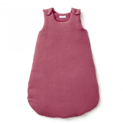 GIGOTEUSE GAZE DE COTON - FRAMBOISE