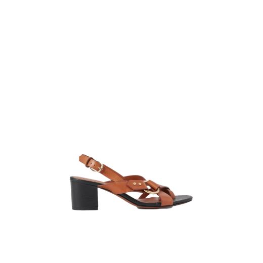 SANDALES FLORENTINE COGNAC