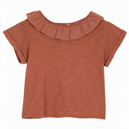 TEE SHIRT BRUN