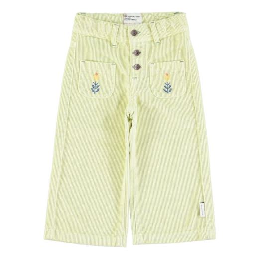 PANTALON VELOURS | GREEN LIME