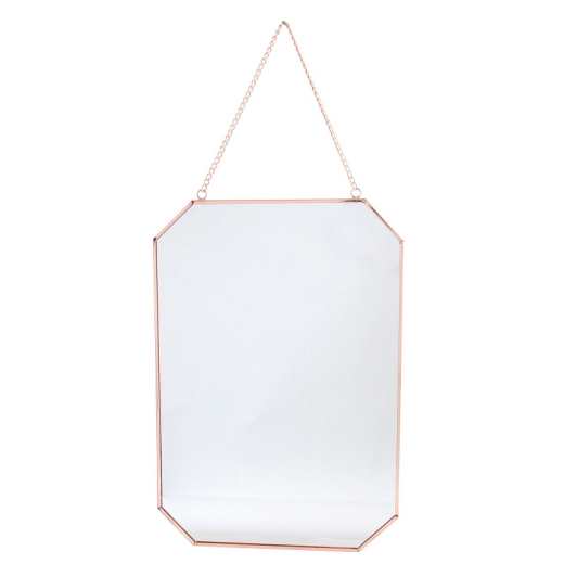 MIROIR RECTANGLE CUIVRÉ