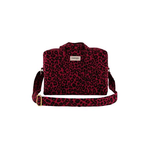SAC SAUVAL | LEOPARD ROUGE