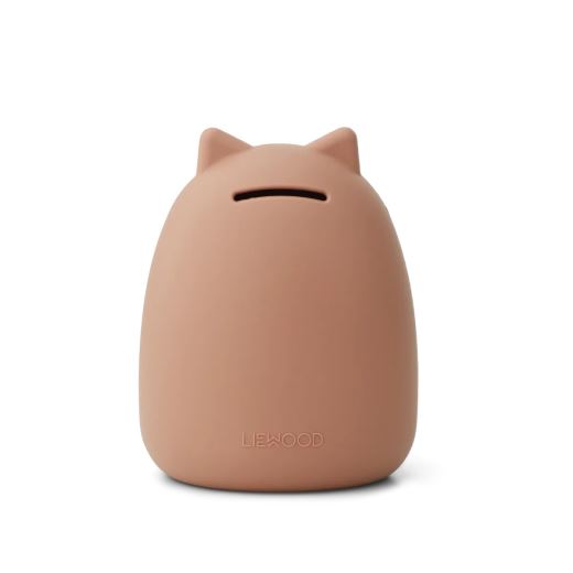 TIRELIRE CHAT ROSE