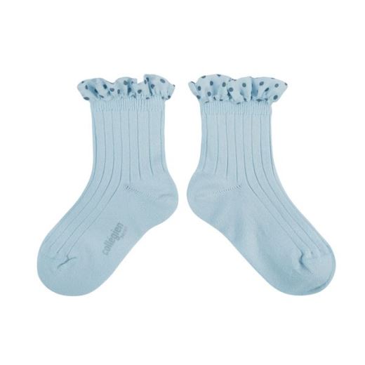 CHAUSSETTES EMILIE | GLACIER