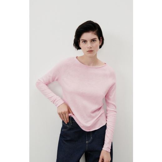 TEE SONOMA ML COL BATEAU | GUIMAUVE VINTAGE