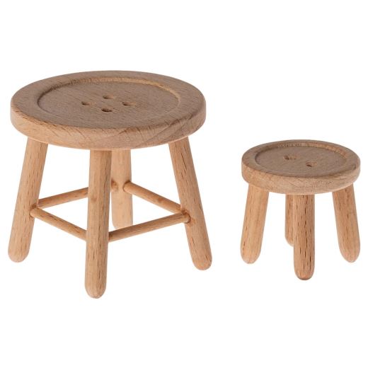 ENSEMBLE TABLE ET TABOURET