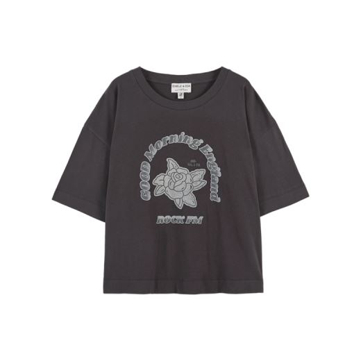 TEE SHIRT ROCK | CHARBON