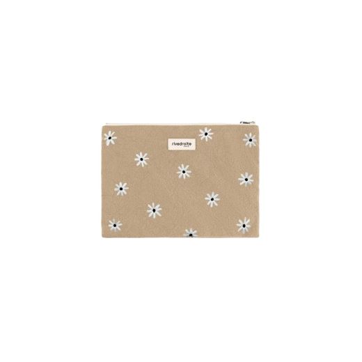 POCHETTE BARBETTE | BEIGE MARGUERITE