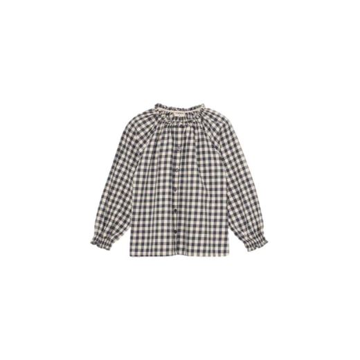 BLOUSE VICHY | IVOIRE