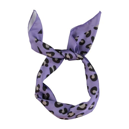 FOULARD LÉOPARD | PURPLE