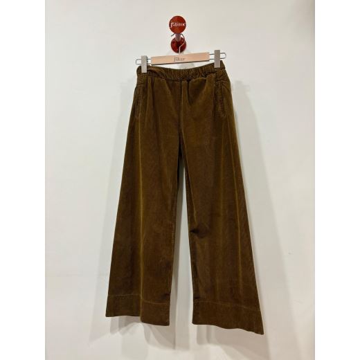 PANTALON JIMMY | VELOURS BRONZE