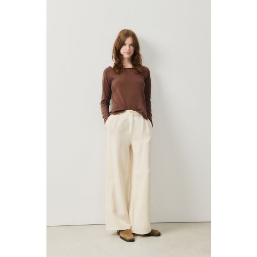 TEE SONOMA ML COL BATEAU | CHOCO VINTAGE