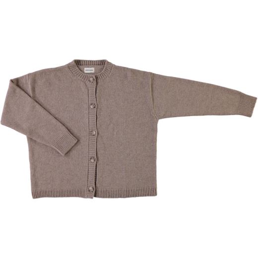 CARDIGAN PÉTALE | DARK SAND