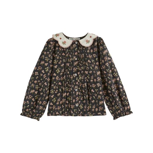 BLOUSE CHAMPÊTRE | NOIR