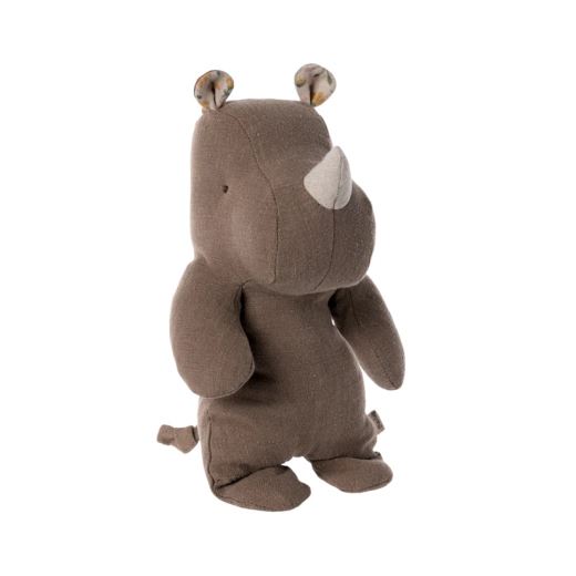 DOUDOU RHINO PETIT | CHOCOLAT