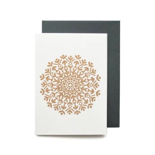 MINI CARTE DE VOEUX | SNOWFLAKE