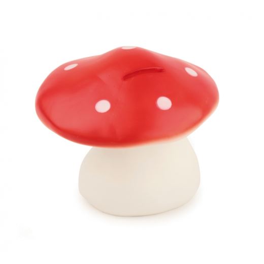 TIRELIRE CHAMPIGNON | ROUGE