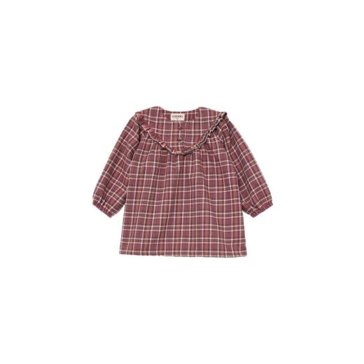 ROBE NUNI | ROSE PLAID