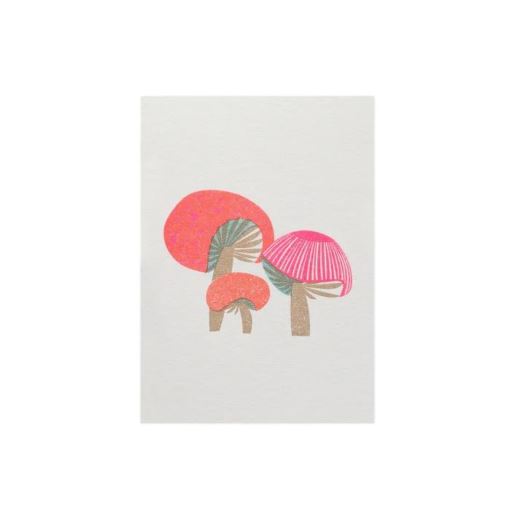 MINI CARTE DE VOEUX | CHAMPIGNON