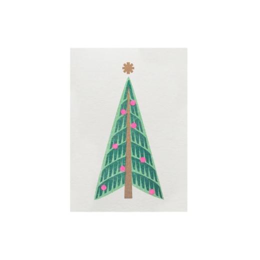 MINI CARTE DE VOEUX | SAPIN