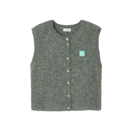GILET EAST COL ROND | TORTUE CHINÉ
