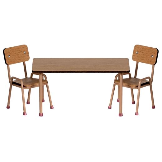 ENSEMBLE TABLE ET CHAISES SOURIS