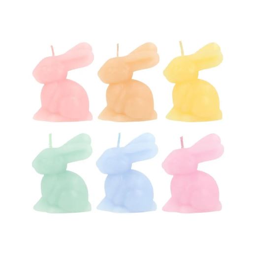 BOUGIE LAPIN | SET DE 6