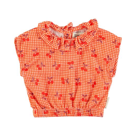 BLOUSE CERISE | ROUGE