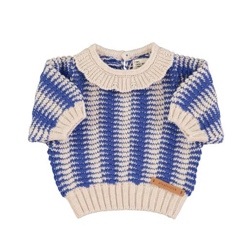 PULL COL | BLEU