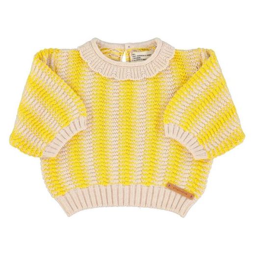 PULL COL | JAUNE