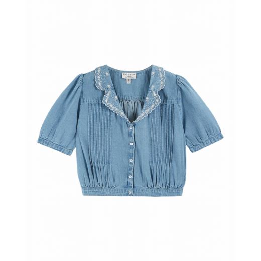 BLOUSE DENIM LIGHT