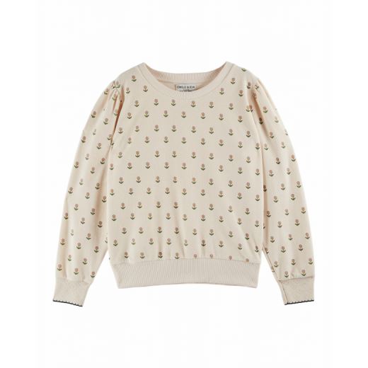 SWEAT FLEURS DOUCE