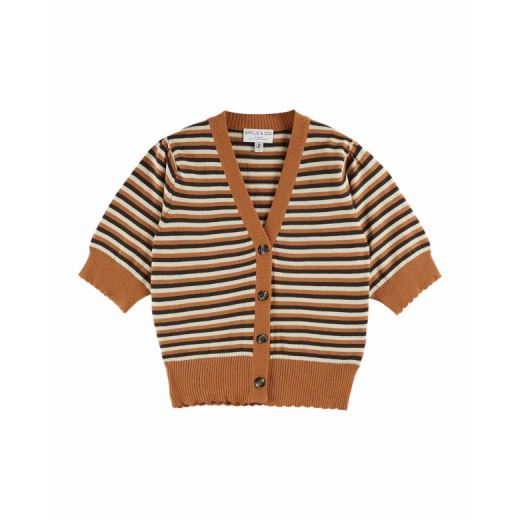 CARDIGAN RAYURE SAHARA