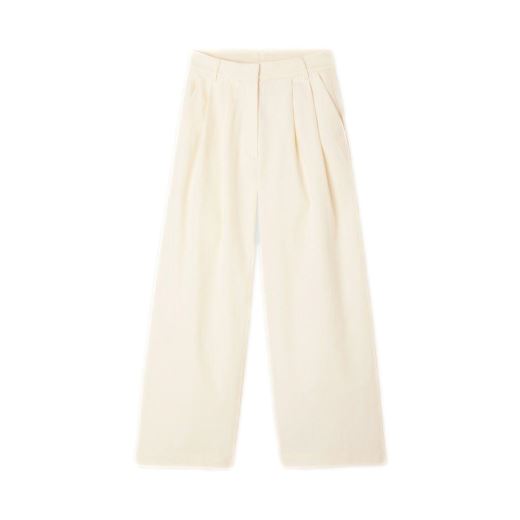 PANTALON LARGE GOZZY | NACRE