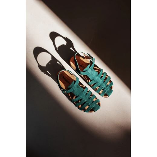 SANDALES GAÏA | VERT CHANCE