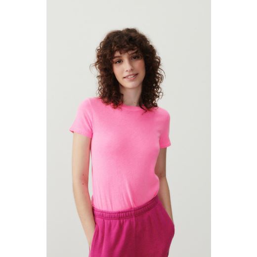 TEE SONOMA MC COL ROND | PINK ACID