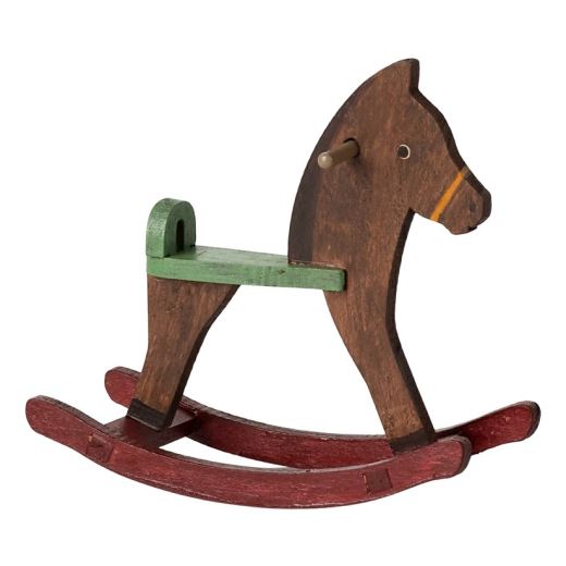 CHEVAL À BASCULE | MARRON