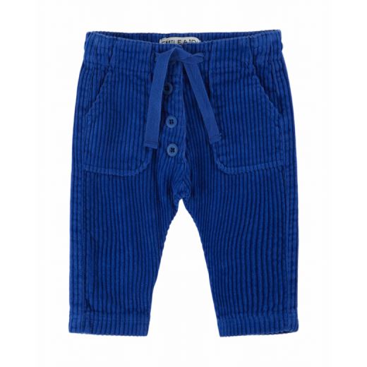 PANTALON VELOURS | ROYAL