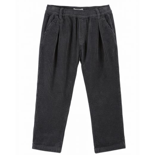 PANTALON VELOURS | CARBONE
