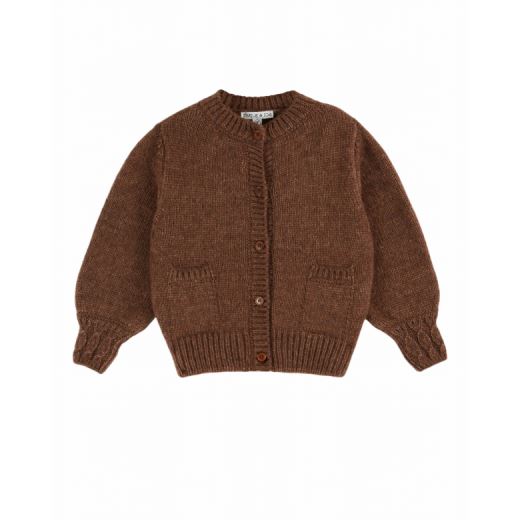 CARDIGAN DOUDOU | CHÂTAIGNE