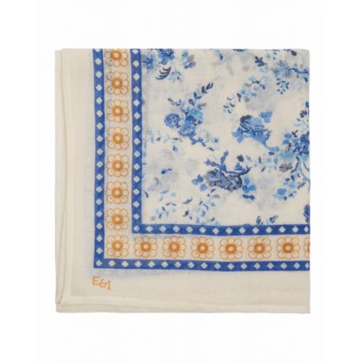 FOULARD LAINE | ORCHID BLEU