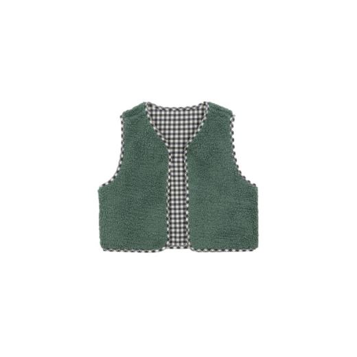 GILET RÉVERSIBLE VICHY SHERPA