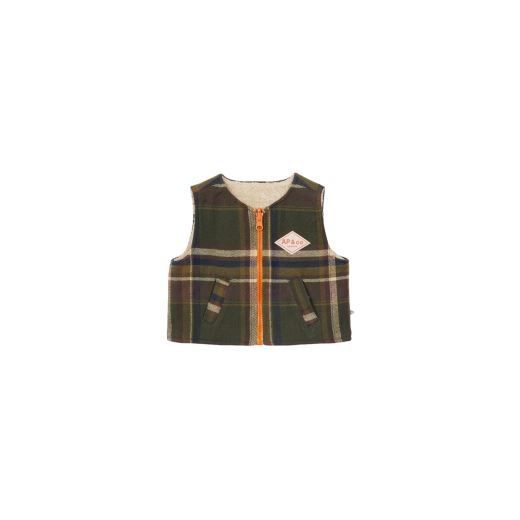 GILET BÉBÉ TARTAN