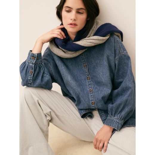 CHEMISE KELLY | BLUE JEAN