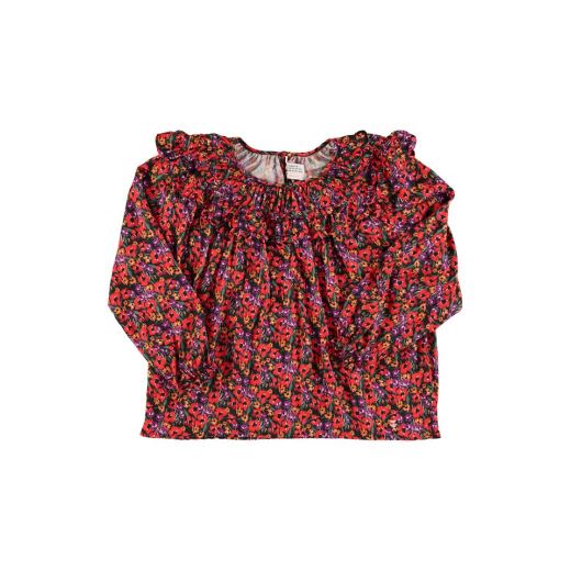 BLOUSE FLORAL | RED