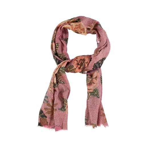 FOULARD | FLOWERS & PARROTS