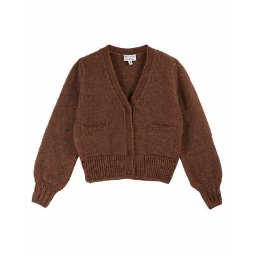 CARDIGAN CORA | CHATAIGNE